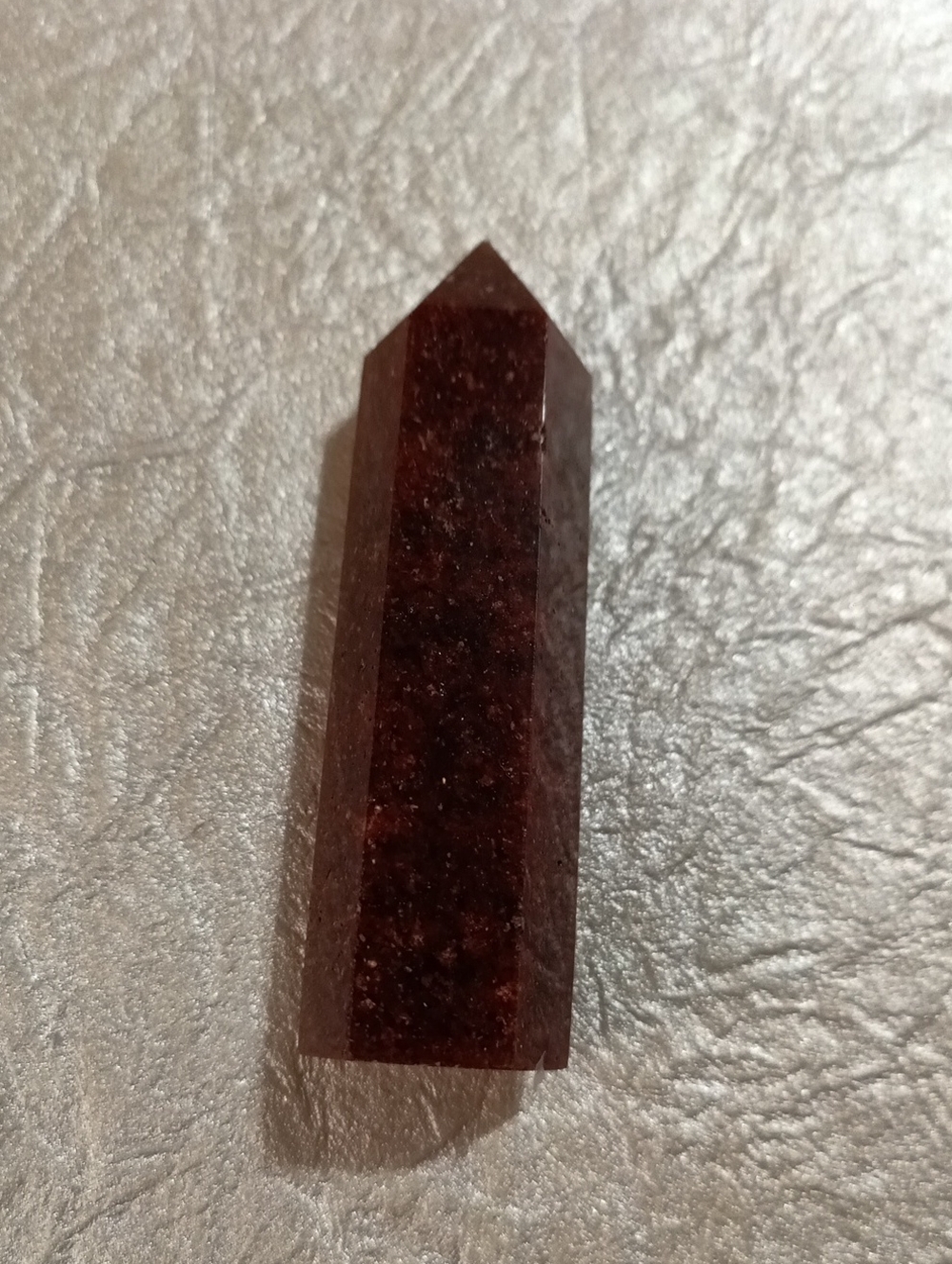 Crystal Point Tower Strawberry Quartz